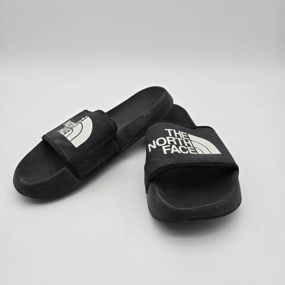 The North Face Sandals Mens 11 Black Slides Water Slip Ons Camo Base Camp
